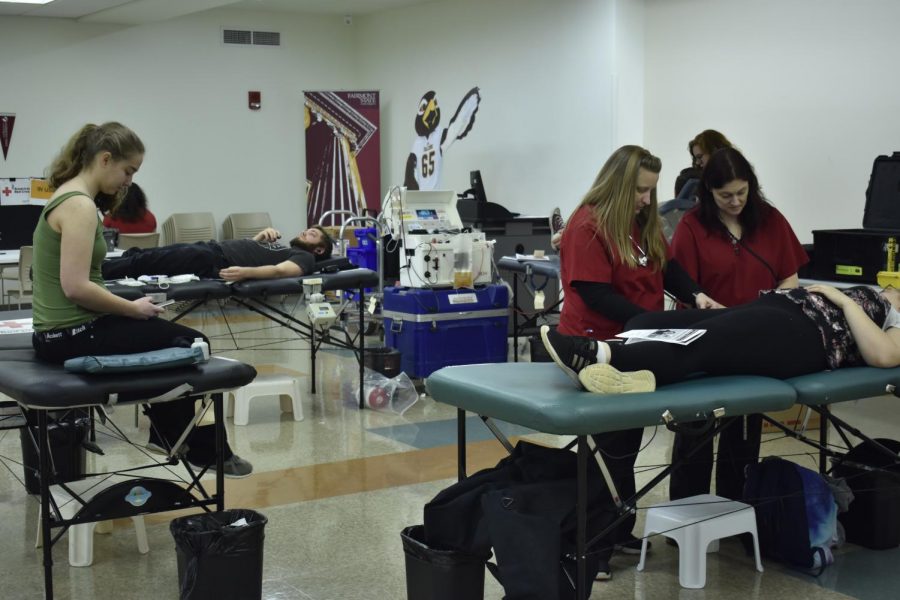 Fairmont State Hosts Blood Drive