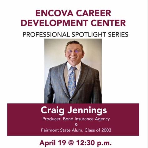 Craig Jennings in FSU’s Encova Career Development Center’s Professional Spotlight Series