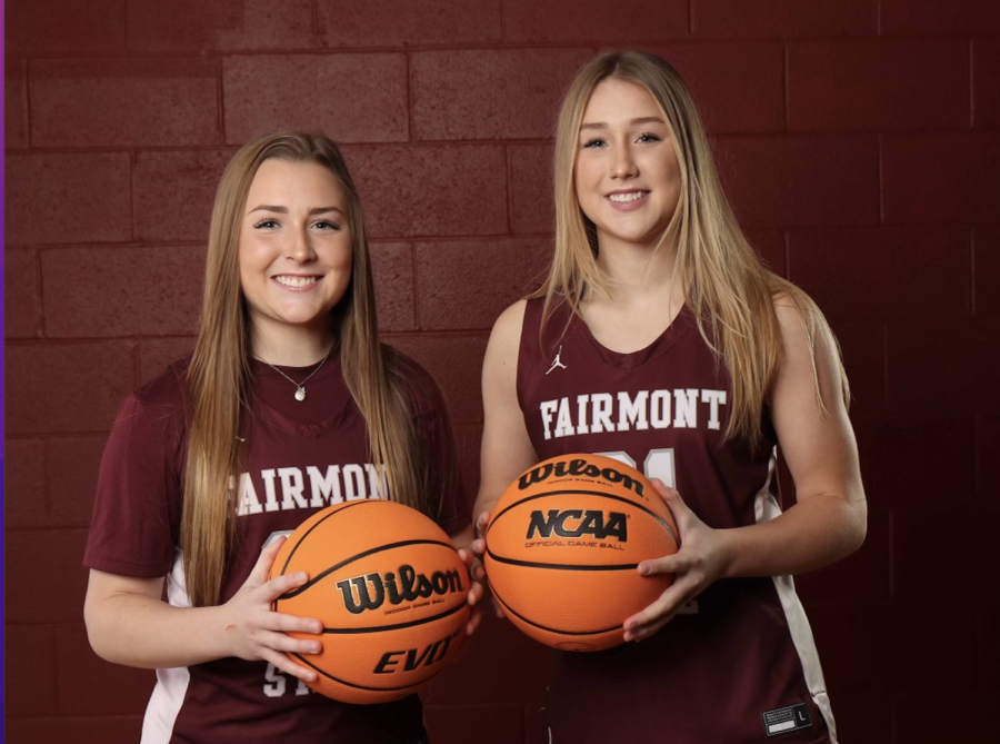 Huffman Sisters Take on the Court Together at Fairmont State